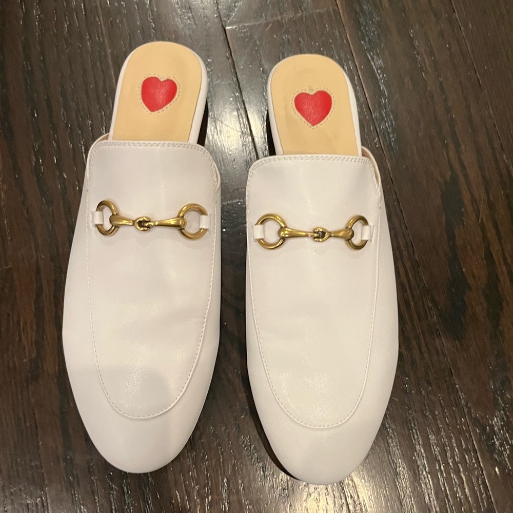 Copy of Gucci White Slides